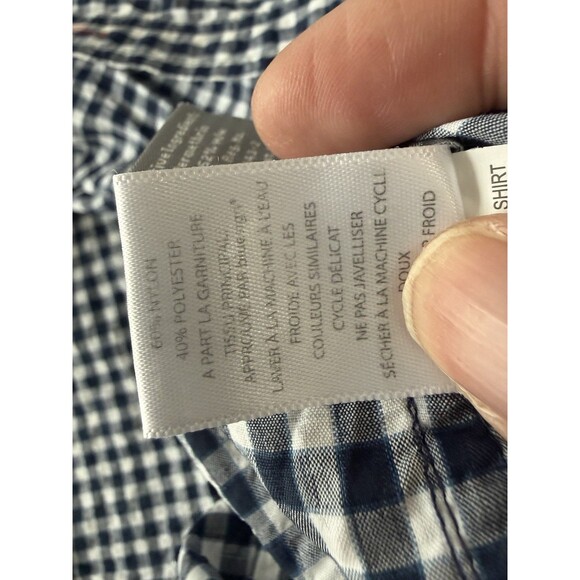 Toad & Co Shirt Mens XL Plaid Long Sleeve Button Up Insect Shield nylon poly - Picture 10 of 13